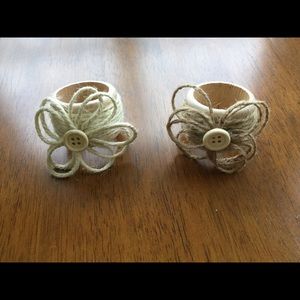 Rustic Napkins Rings
